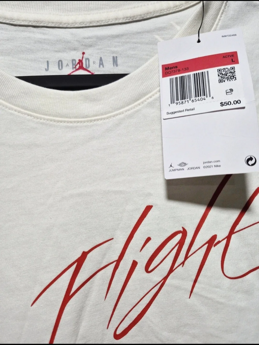 Jordan Flight Artist Series Short Sleeve Graphic Tee